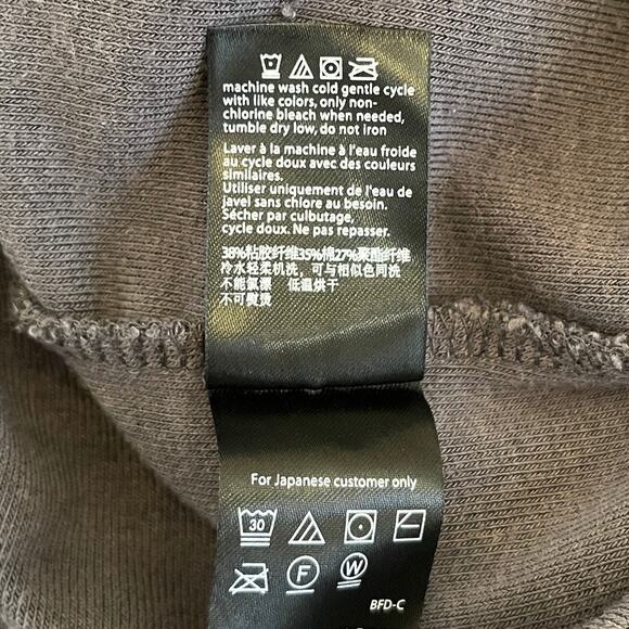 Barefoot Dreams CozyTerry Caftan S Oversized Coverup Beach Pool Midi Resort Gray - Picture 10 of 12